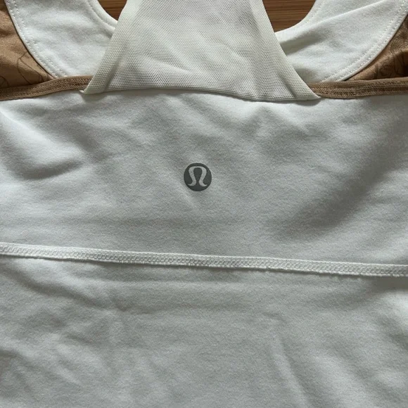 Lululemon White Racerback Tank - Picture 2 of 10